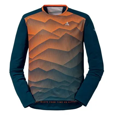 Schöffel LONGSLEEVE ALTITUDE Kerékpáros felső, sötétkék, méret