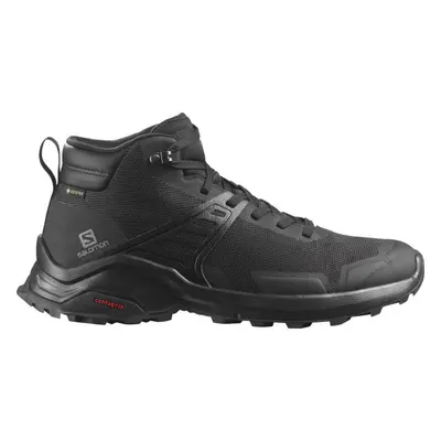 Salomon X RAISE MID GTX Férfi túracipő, fekete, méret 1/3