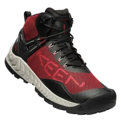 Keen NXIS EVO MID WP Férfi túracipő, piros, méret