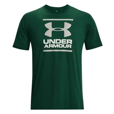 Under Armour GL FOUNDATION SS T Férfi póló, sötétzöld, méret