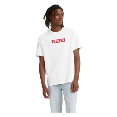 Levi's® SS RELAXED FIT TEE BOXTAB Férfi póló, fehér, méret