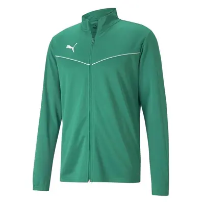 Puma TEAMRISE TRAINING POLY JACKET Férfi pulóver, zöld, méret