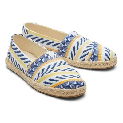 TOMS ALPARGATA ROPE Női espadrilles cipő, kék, méret