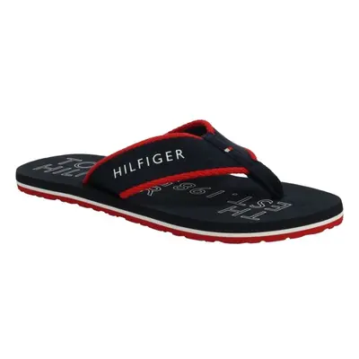 Tommy Hilfiger SPORTY HILFIGER BEACH SANDAL Férfi flip-flop papucs, sötétkék, méret