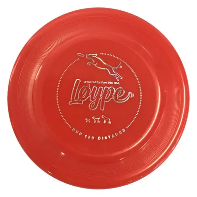 Løype PUP DISTANCE Minidisc kutyáknak, piros, méret