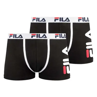 Fila BOXER 2-PACK Férfi bokszeralsó, fekete, méret