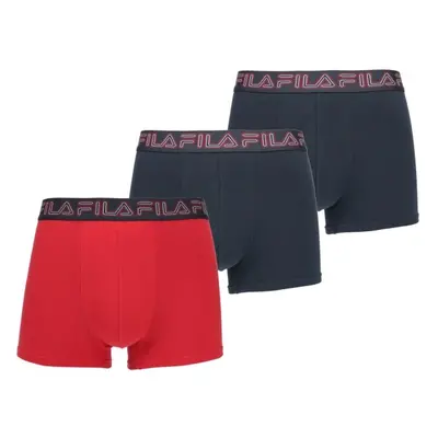 Fila BOXER PIECES IN A GIFTBOX Férfi bokszeralsó, sötétkék, méret