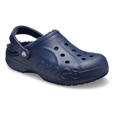 Crocs BAYA LINED CLOG Unisex papucs, sötétkék, méret 39/40