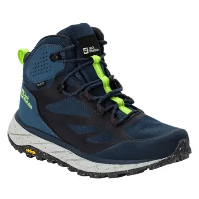 Jack Wolfskin TERRAVENTURE TEXAPORE MID Férfi túracipő, sötétkék, méret