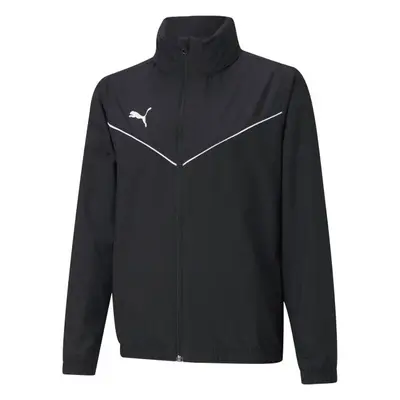 Puma TEAMRISE ALL WEATHER JKT JR Fiú kabát, fekete, méret