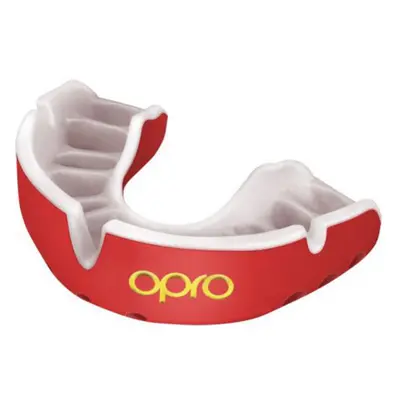 Opro GOLD MOUTHGUARD Fogvédő, piros, méret