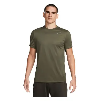 Nike DF TEE RLGD RESET Férfi póló edzéshez, khaki, méret