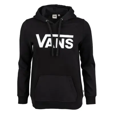 Vans WM DROP V LOGO HOODIE Női pulóver, fekete, méret