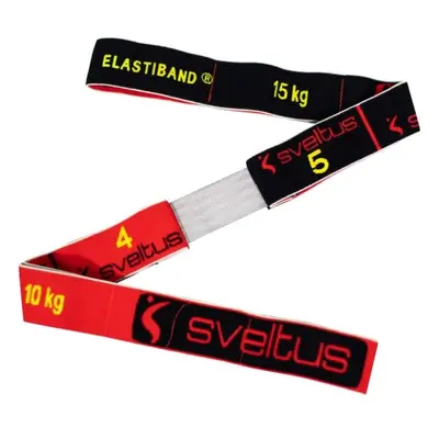 SVELTUS ELASTIBAND STRENGTHS Erősítő gumiszalag, fekete, méret