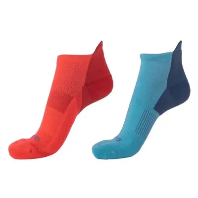 Runto RUN SOCKS W 2P pár antibakteriális kezelésű sportzokni, narancssárga, méret