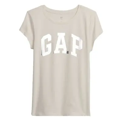 GAP V-FR SS VALUE LOGO TEE Lány póló, bézs, méret