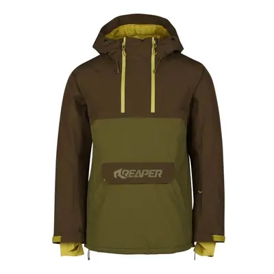 Reaper BELPIANO Férfi snowboard kabát, khaki, méret