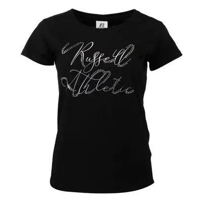 Russell Athletic T-SHIRT W Női póló, fekete, méret