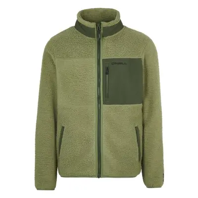 O'Neill SHERPA FZ FLEECE Férfi pulóver, zöld, méret