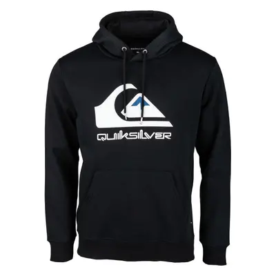 Quiksilver BIG LOGO HOOD Férfi pulóver, fekete, méret