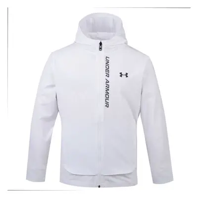 Under Armour OUTRUN THE STORM JACKET Férfi dzseki, fehér, méret