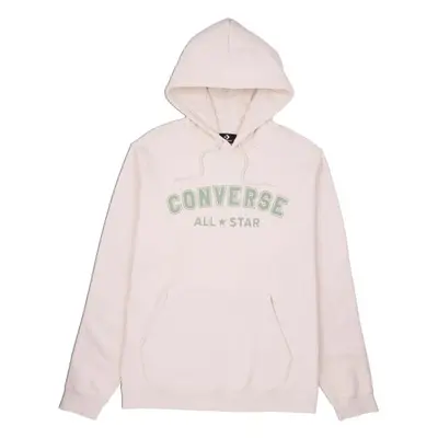 Converse CLASSIC FIT ALL STAR SINGLE SCREEN PRINT HOODIE BB Női pulóver, rózsaszín, méret