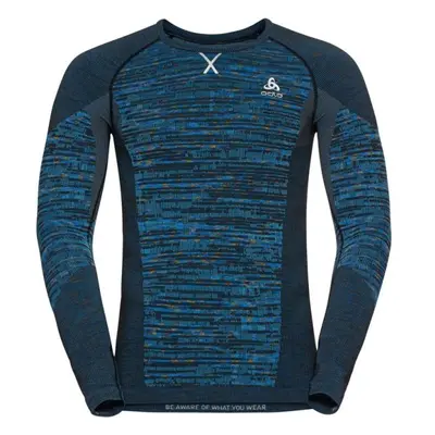 Odlo BL TOP CREW NECK L/S BLACKCOMB ECO Funkcionális felső, sötétkék, méret