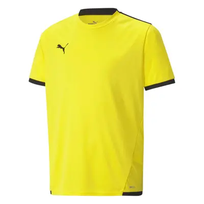 Puma TEAM LIGA JERSEY JR Férfi futballpóló, sárga, méret