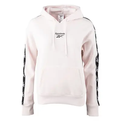 Reebok TE TAPE PACK HOODY Női pulóver, rózsaszín, méret