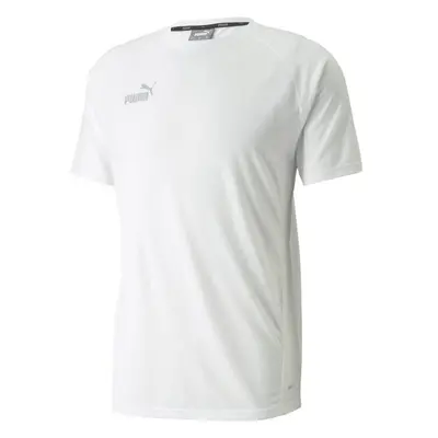 Puma TEAMFINAL CASUALS TEE Futballpóló, fehér, méret