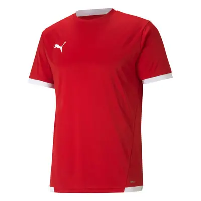 Puma TEAM LIGA JERSEY Férfi futballpóló, piros, méret