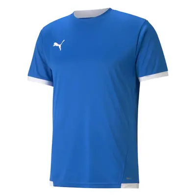 Puma TEAM LIGA JERSEY Férfi futballpóló, kék, méret