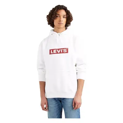 Levi's® T3 RELAXD GRAPHIC HOODIE Férfi pulóver, szürke, méret