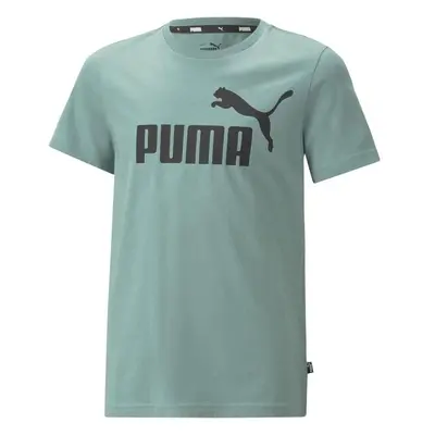 Puma ESS LOGO TEE B Fiú póló, zöld, méret