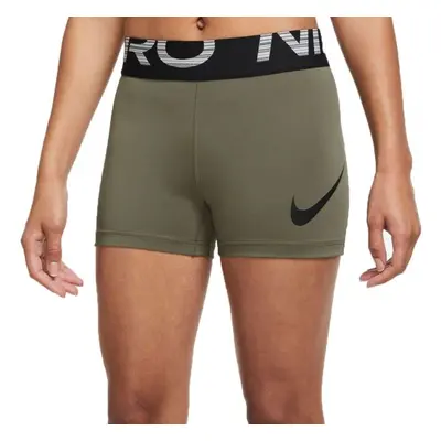 Nike W NP DF GRX SHORT Női futóshort, khaki, méret