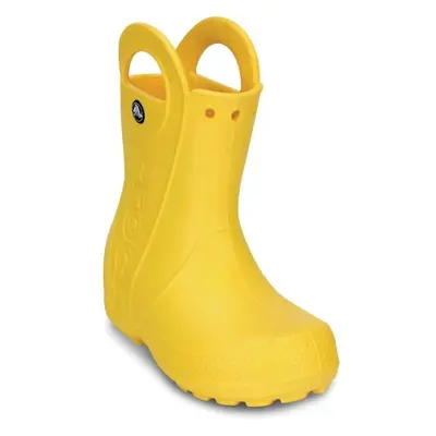 Crocs HANDLE IT RAIN BOOT KIDS Gyerek gumicsizma, sárga, méret 30/31