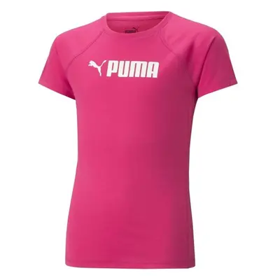 Puma PUMA FIT TEE G Lány póló, rózsaszín, méret