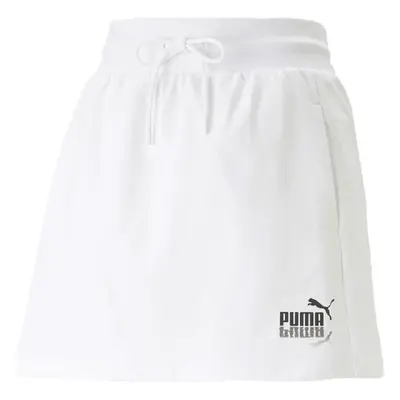 Puma SUMMER SPLASH SWEAT SKIRT Női szoknya, fehér, méret