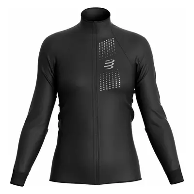 Compressport HURRICANE WINDPROOF JACKET W Női széldzseki, fekete, méret