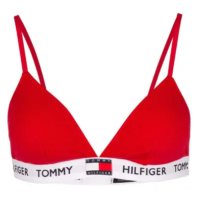 Tommy Hilfiger PADDED TRIANGLE BRA Női melltartó, piros, méret