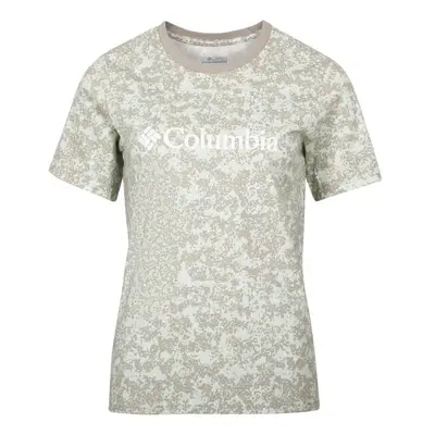 Columbia NORTH CASCADES™ PRINTED TEE Női póló, világoszöld, méret