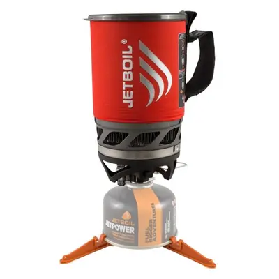 Jetboil MICROMO CARBON Kompakt kempingfőző, piros, méret