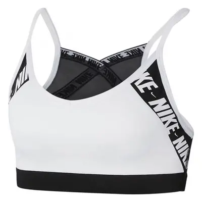 Nike INDY LOGO BRA Sportmelltartó, fehér, méret