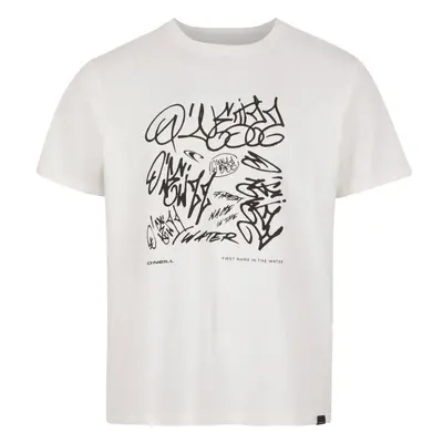 O'Neill GRAFFITI T-SHIRT Férfi póló, fehér, méret