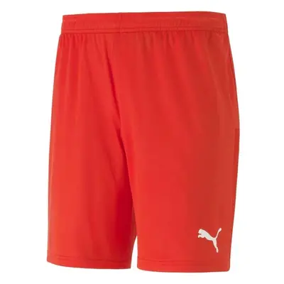 Puma TEAM GOAL KNIT SHORTS Férfi rövidnadrág, piros, méret