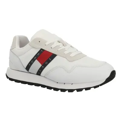 Tommy Hilfiger RETRO LEATHER TJM RUNNER Férfi szabadidőcipő, fehér, méret