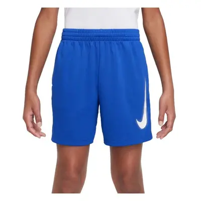 Nike DF MULTI+ SHORT HBR Fiú rövidnadrág, kék, méret