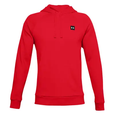 Under Armour UA RIVAL FLEECE HOODIE Férfi pulóver, piros, méret