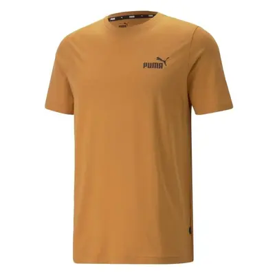 Puma ESS SMALL LOGO TEE Férfi póló, barna, méret