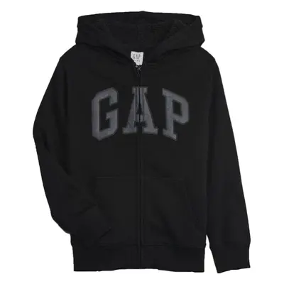 GAP INSULATED FULLZIP LOGO Fiú pulóver, fekete, méret